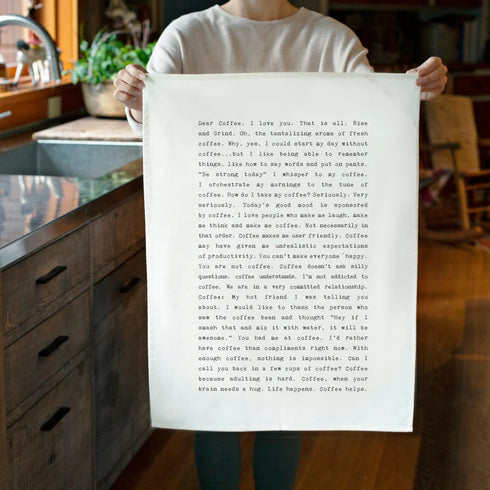 Coffee Tea Towel